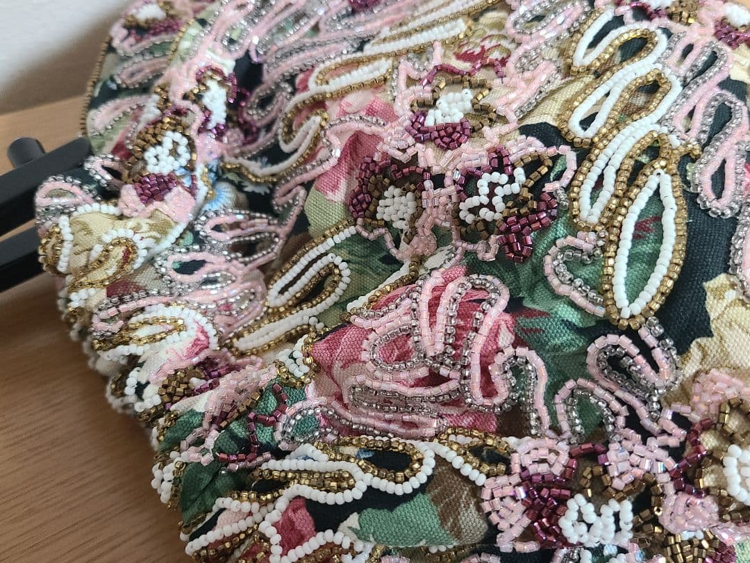 LUMY はしもと ルミー 皇室御用達 ビーズバッグ パーティーバッグ