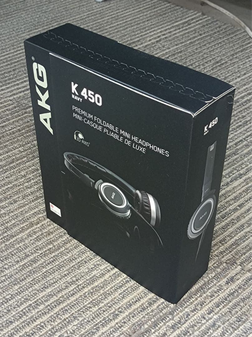 八6038【新品未開封】AKG ヘッドホン K450 NAVY