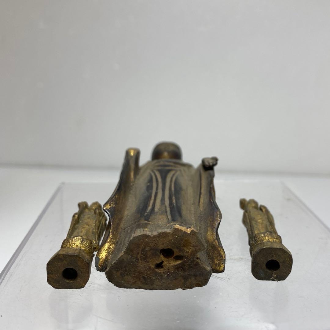 江戸初期 木彫 阿弥陀仏 厨子入 東さ7-1124② - メルカリ