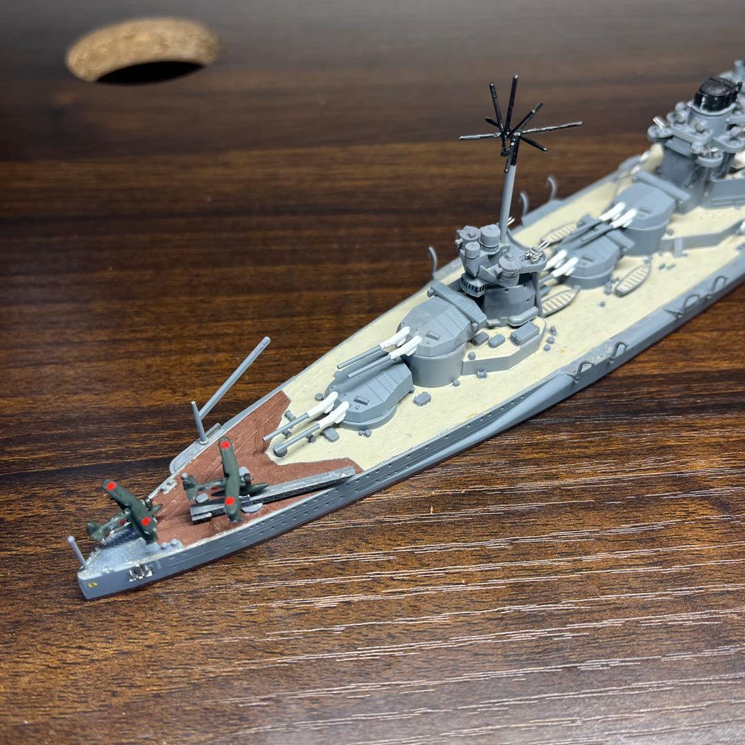 1/700 日本海軍 伊勢型戦艦 伊勢、日向 2隻セット