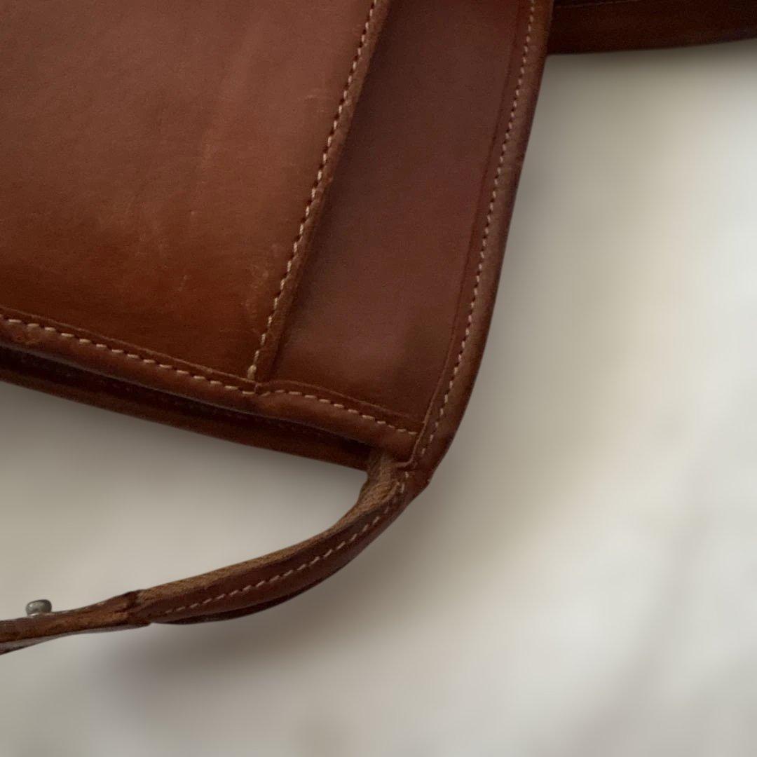 レア✨IL BISONTE イルビゾンテ　ビジネスバッグ 本革 ブラウン