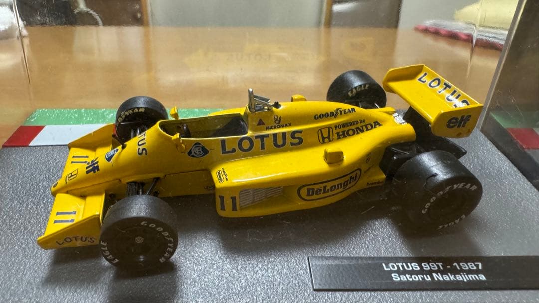 DeAGOSTINI アイルトン・セナ＆中嶋悟LOTUS