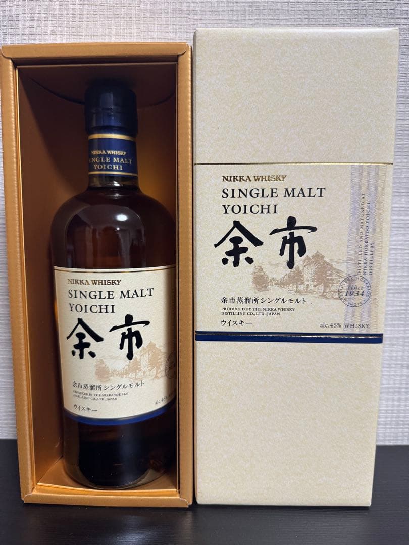 余市 シングルモルトウイスキー 4本セット