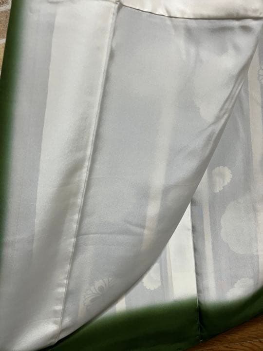 はなえみ◎ 正絹 縞に花模様小紋(トールサイズ) 未使用 訪問着 袷 着物