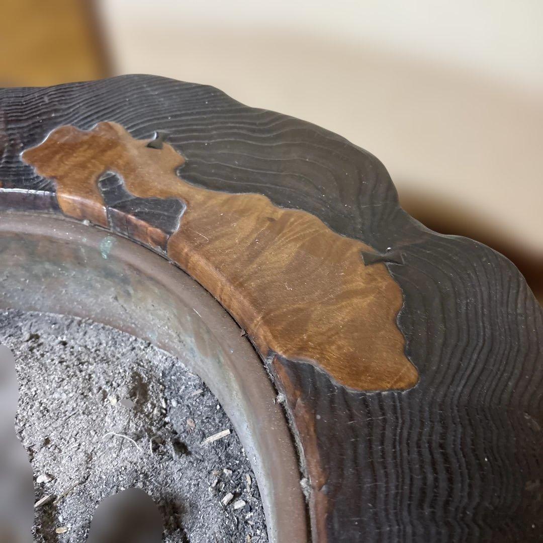 火鉢 ⚠️富山市近郊現地引渡し 材質は不明です。