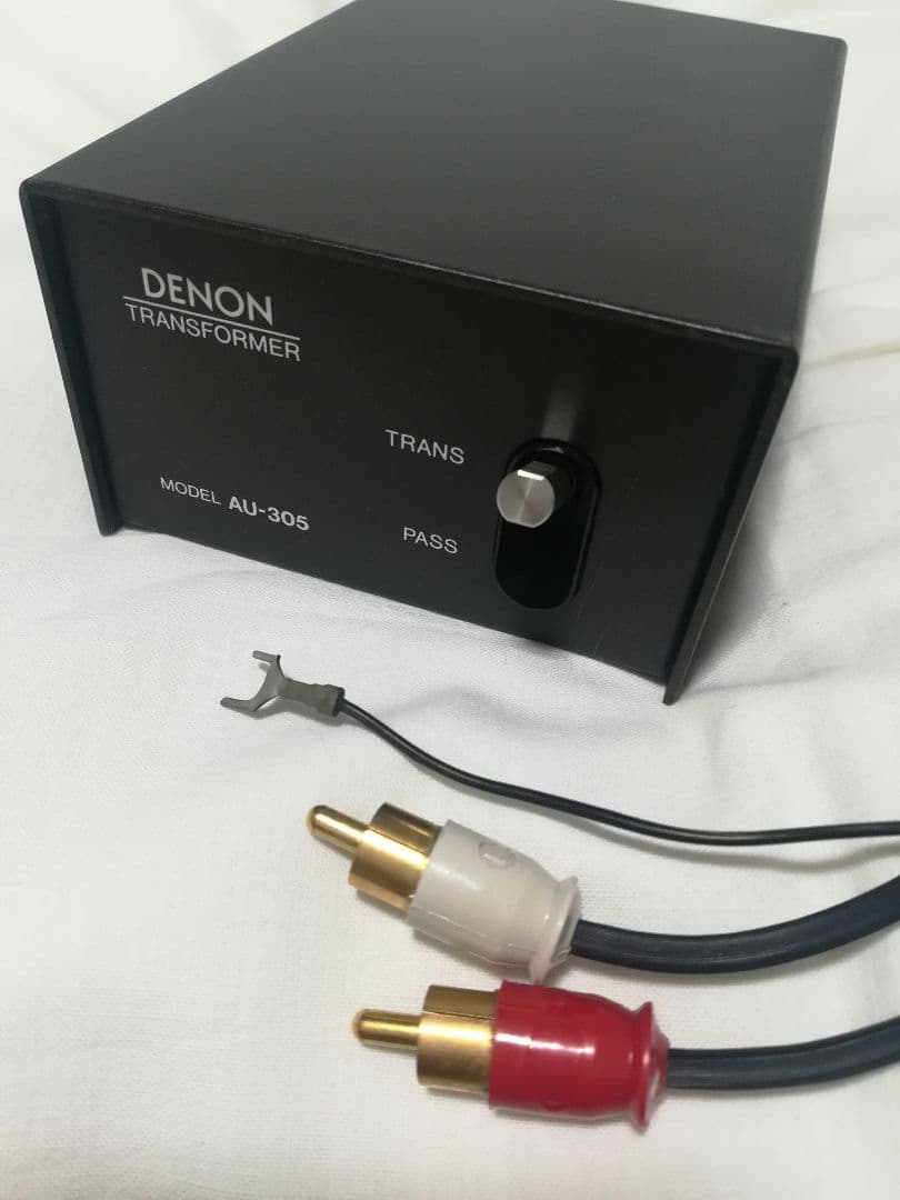 デノン 昇圧トランス AU-305 機能良好 DL-103など用 デノン AU-305