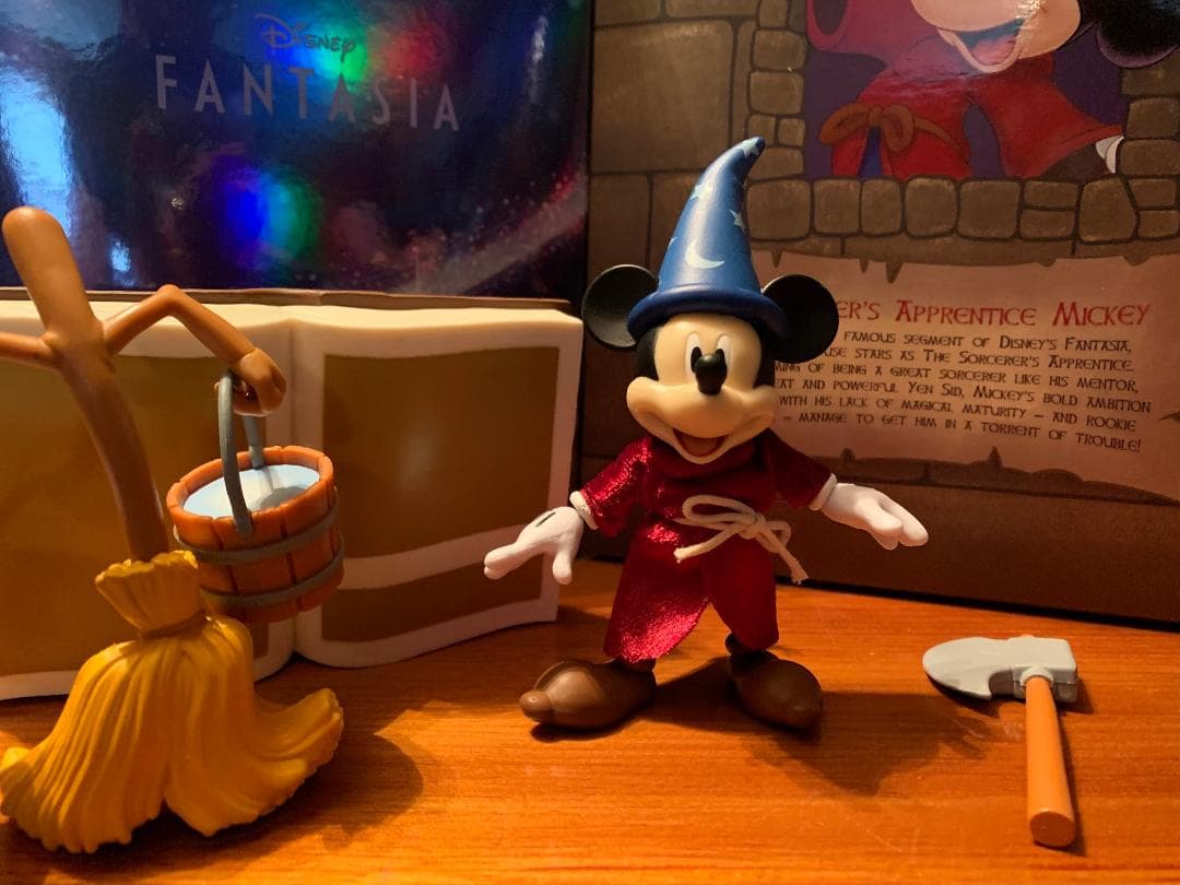 【SUPER7】ディズニー 80周年 ソーサラーズアプレンティス ミッキーマウス