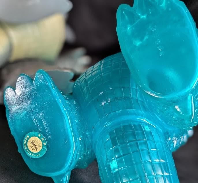 ガボラ＆クリア成型ネロンガ（マーミット）ソフビフィギュア2体セット