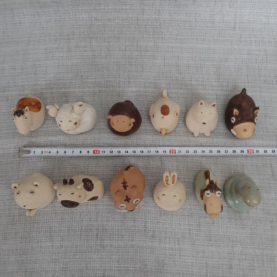 お値下げ中！十二支飾り サバイディー 羽田桂子 常滑焼 干支 陶器