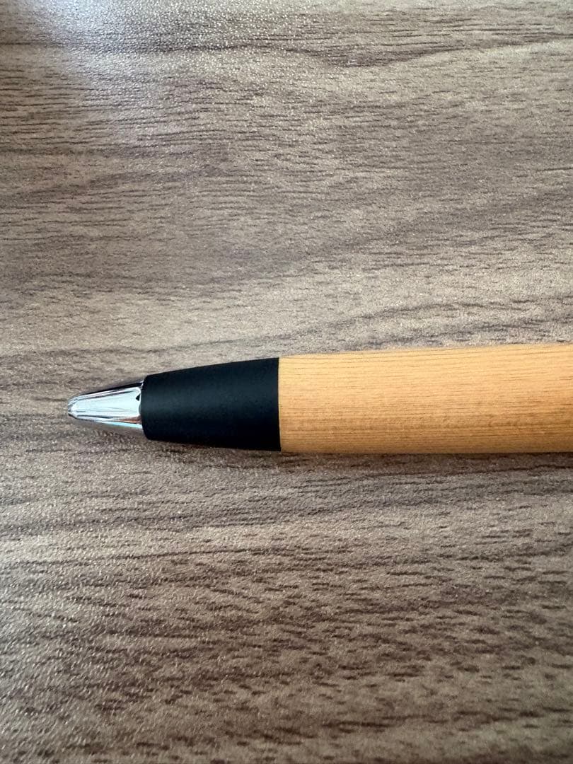 野原工芸 旧 斑紋純銀色 マーブルウッド 固定式口金付属 野原工芸