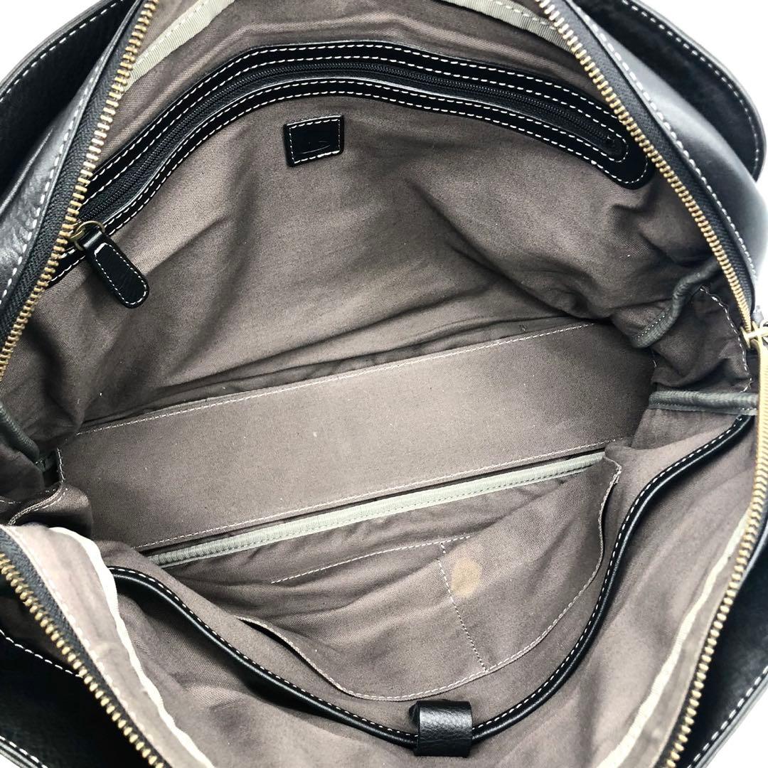 ✨美品✨土屋鞄 ビジネスバッグ 2way プロータ 3室 A4可能 防水レザー