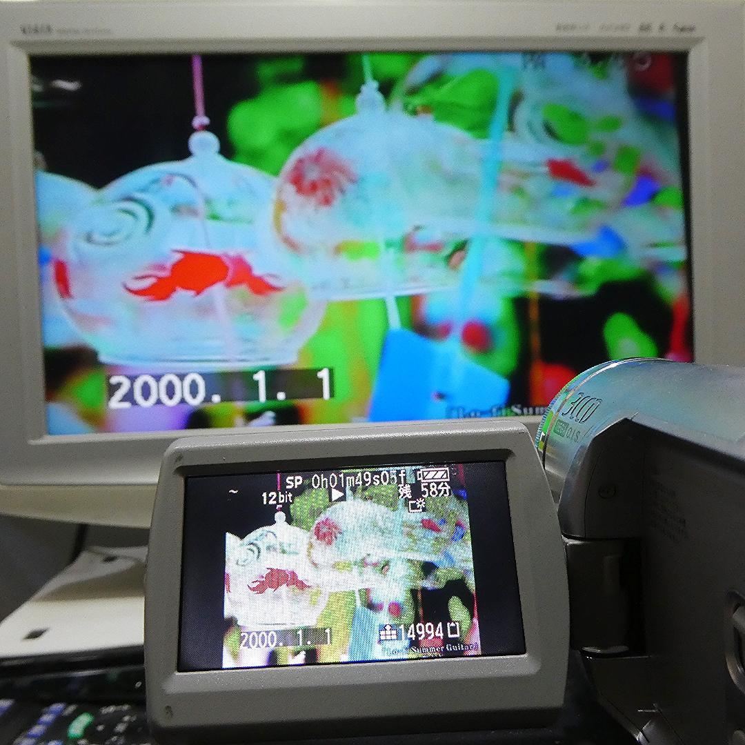 動作良好 パナソニック NV-GS300 MiniDVビデオDVDダビングに最適