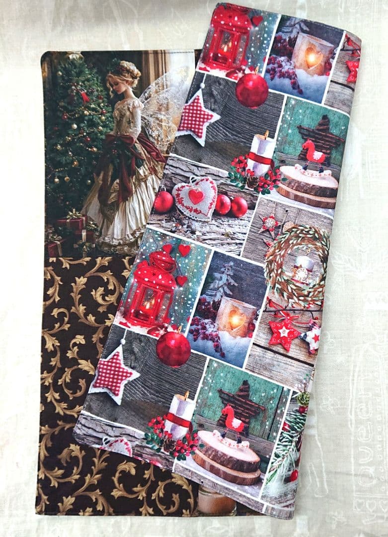 ayumi様⑧ブックカバー、ランチョンマット