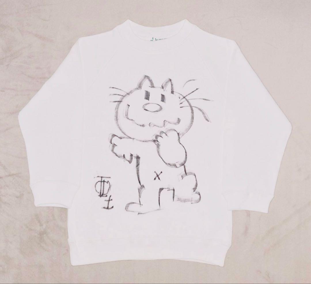 1964年水森亜土NHKまんが学校サイン直筆イラスト未来劇場みーたんトレーナー