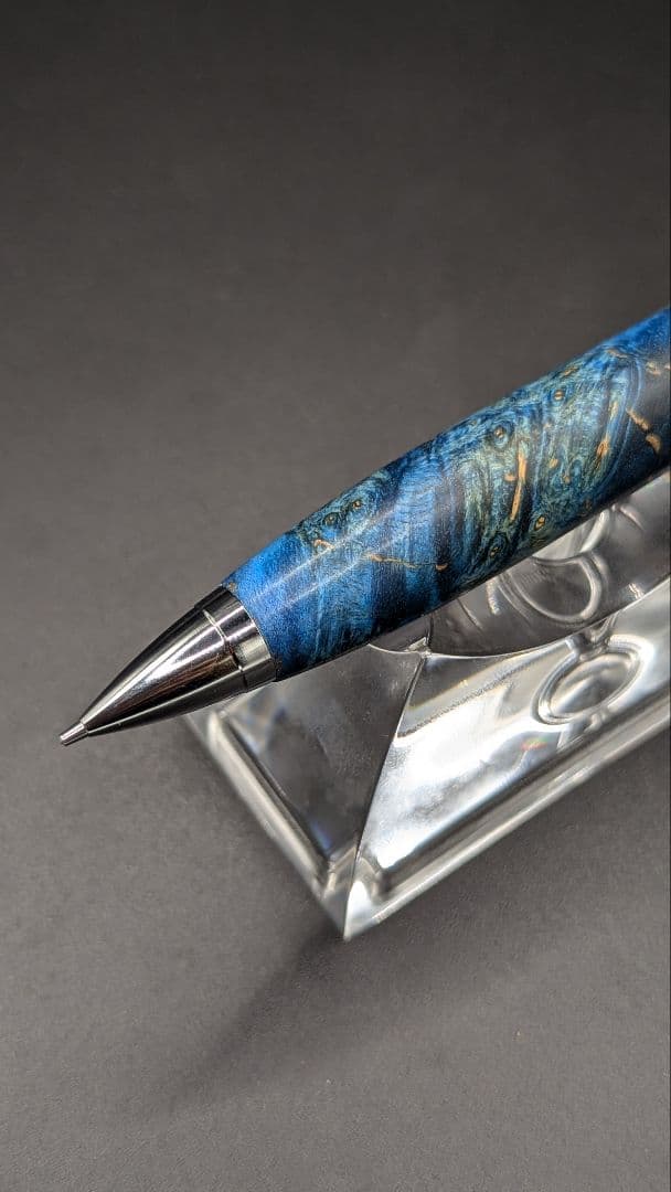 246ペン工房翌檜 スタビライズドウッドバーチバール 木軸シャーペン