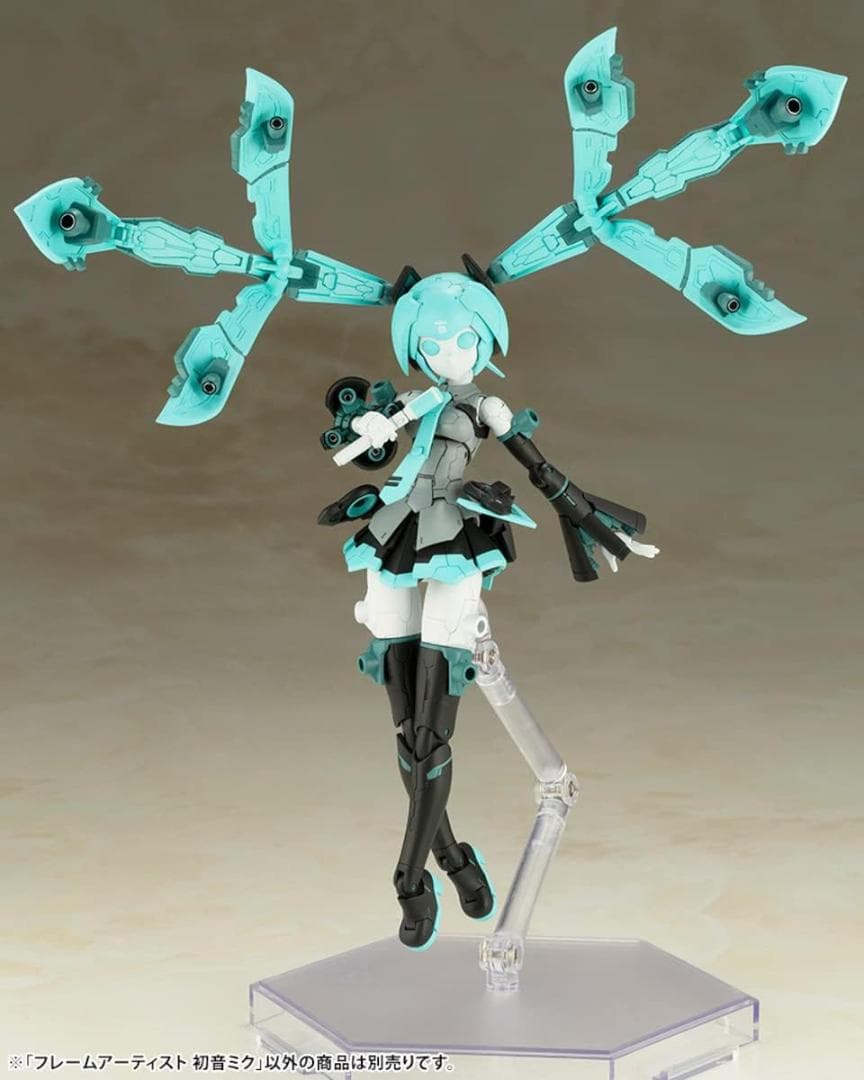 壽屋 フレームアームズ アーティスト 初音ミク 1/100プラモデル FA129