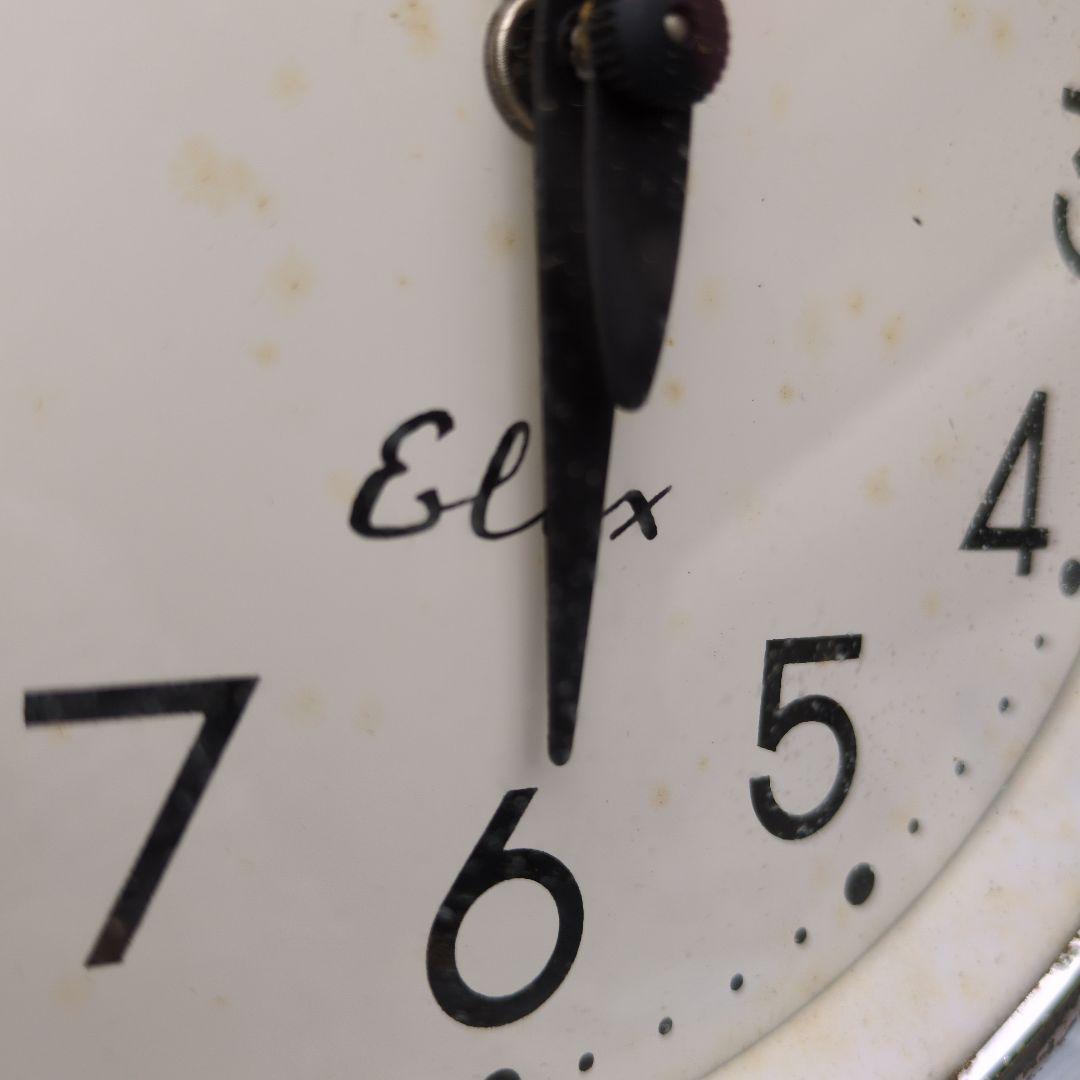 掛け時計 バス・船舶時計 昭和レトロ Japan Electric Auto
