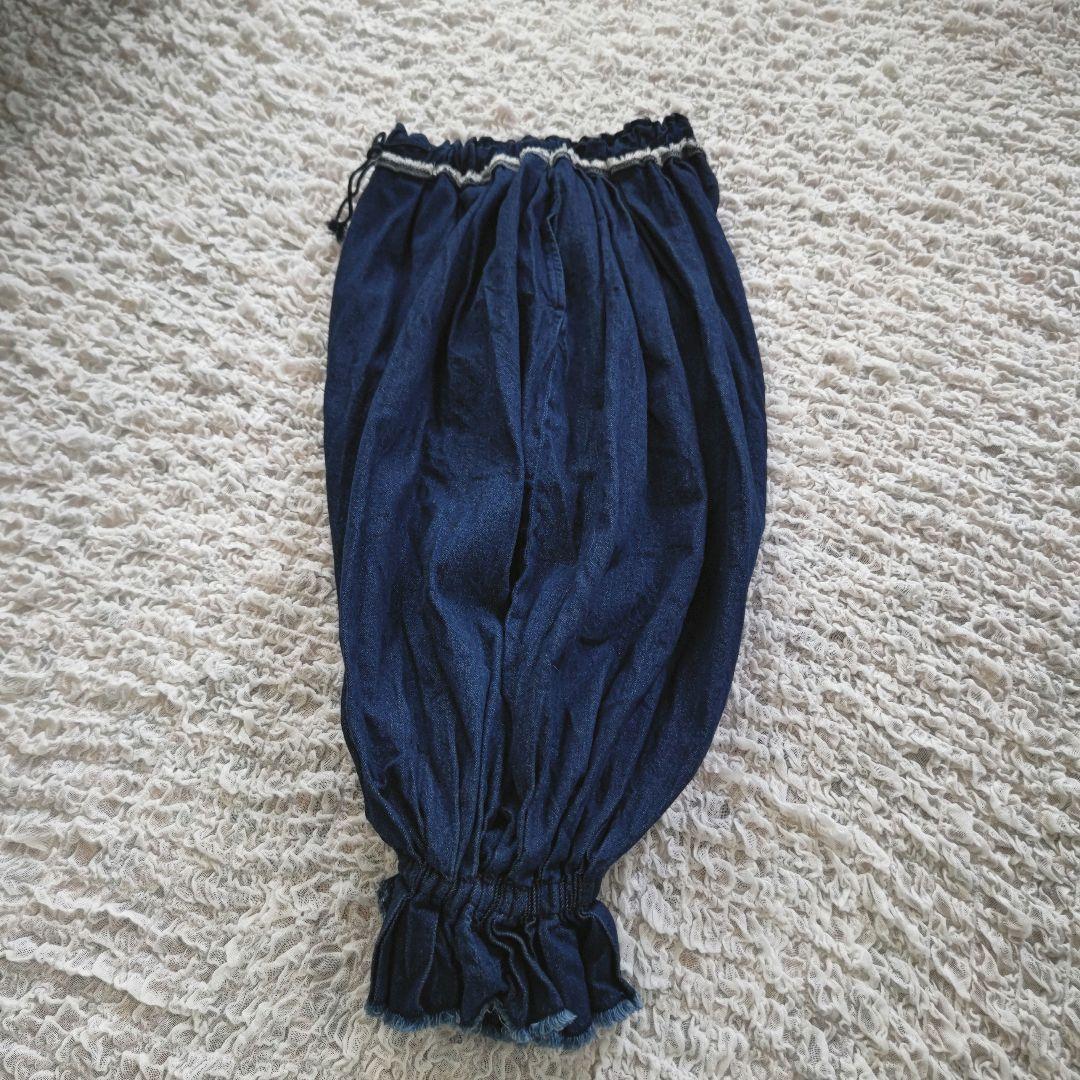 KAPITAL　魔女ブルマ　インディゴデニム　コットン　バルーンパンツ 日本製