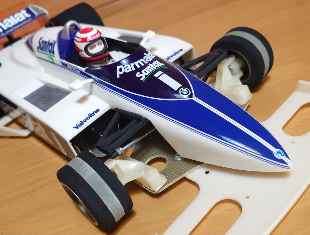 タミヤブラバムBT50競技用スペシャルLEDライト付＆プロポバッテリー…付