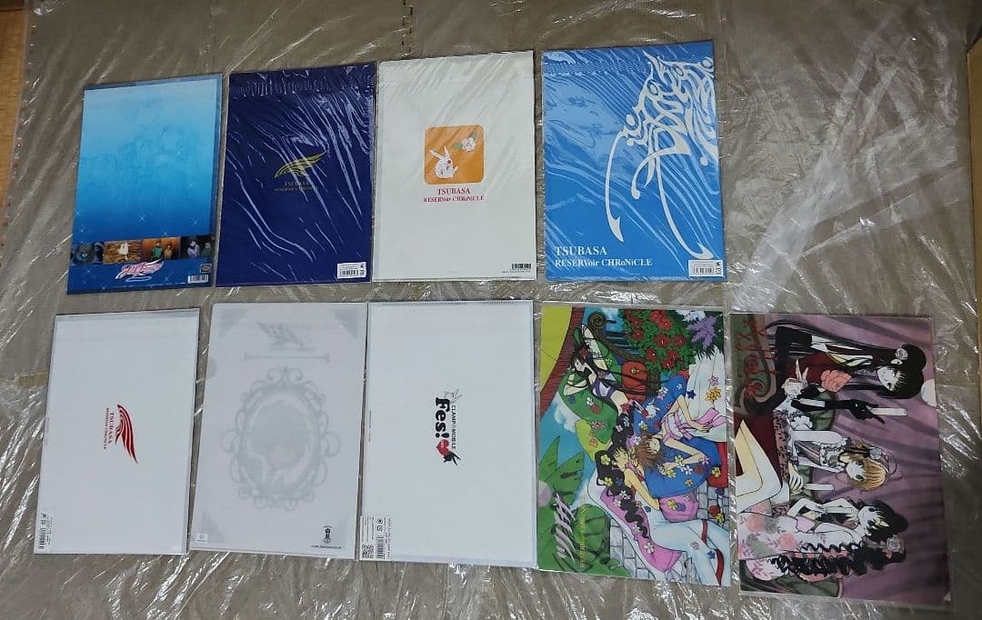 CLAMP　ツバサ　HOLiC　CLAMPfes　京まふ　クリアファイルセット