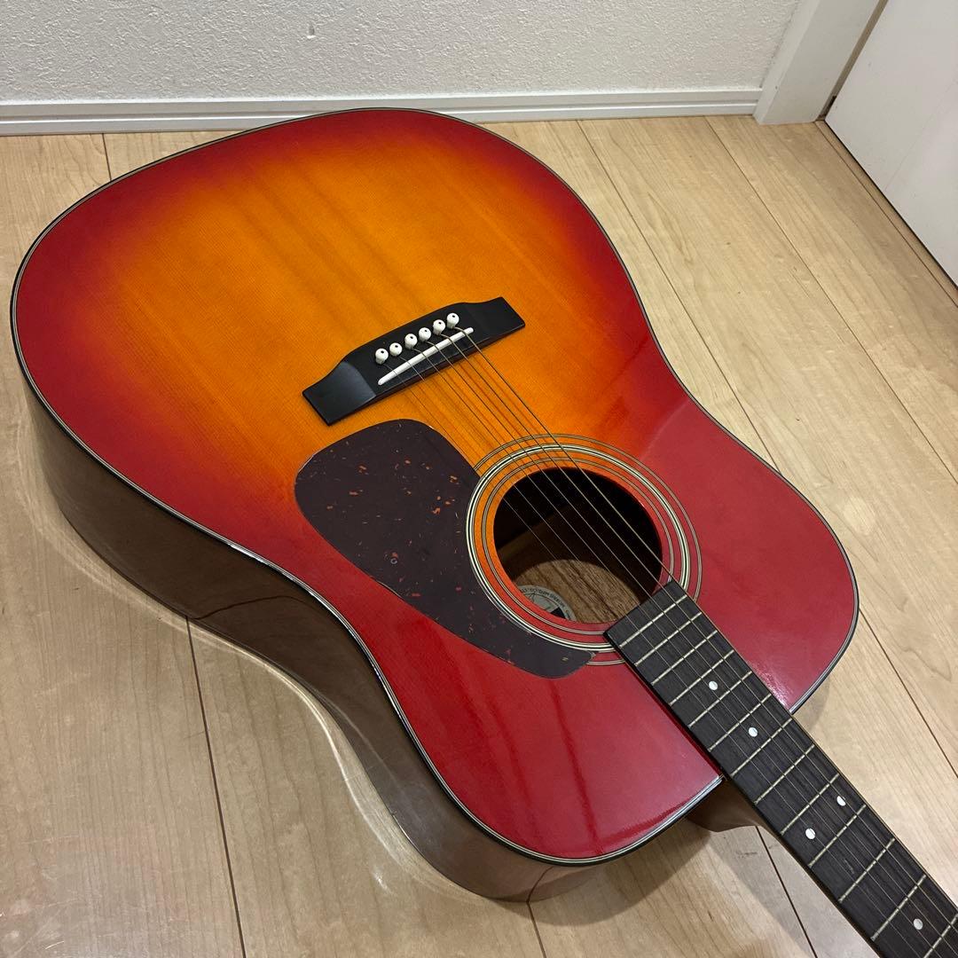 調整済み 弦高低い！ 激レアカラー モーリスアコースティックギター