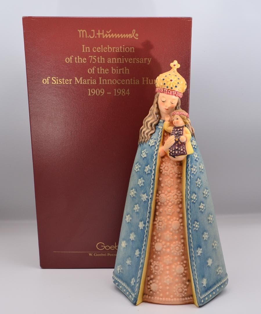Goebel ゲーベル 75周年 M.I.フンメル フンメル人形 聖母とイエス