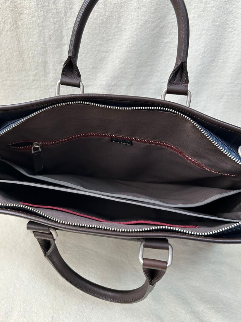 Paul Smith　ネイビーナイロン ビジネスバッグ