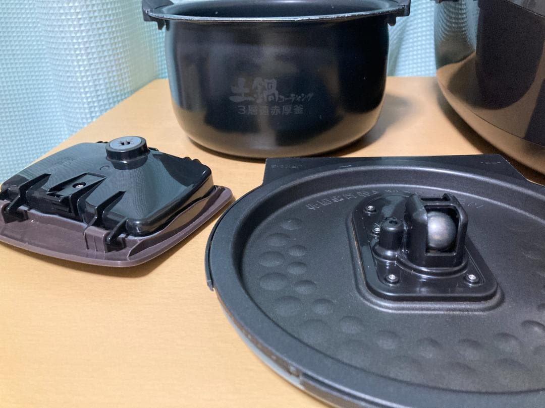 TIGER 圧力 IH 炊飯ジャー JPK-B100 ブラウン 5.5合