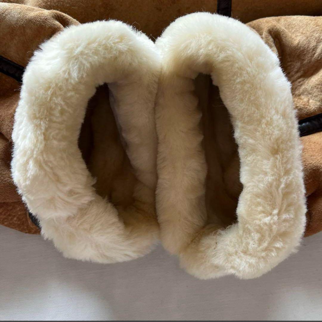 phat farm ファットファーム　ムートンジャケット　b-3 レザー　レア