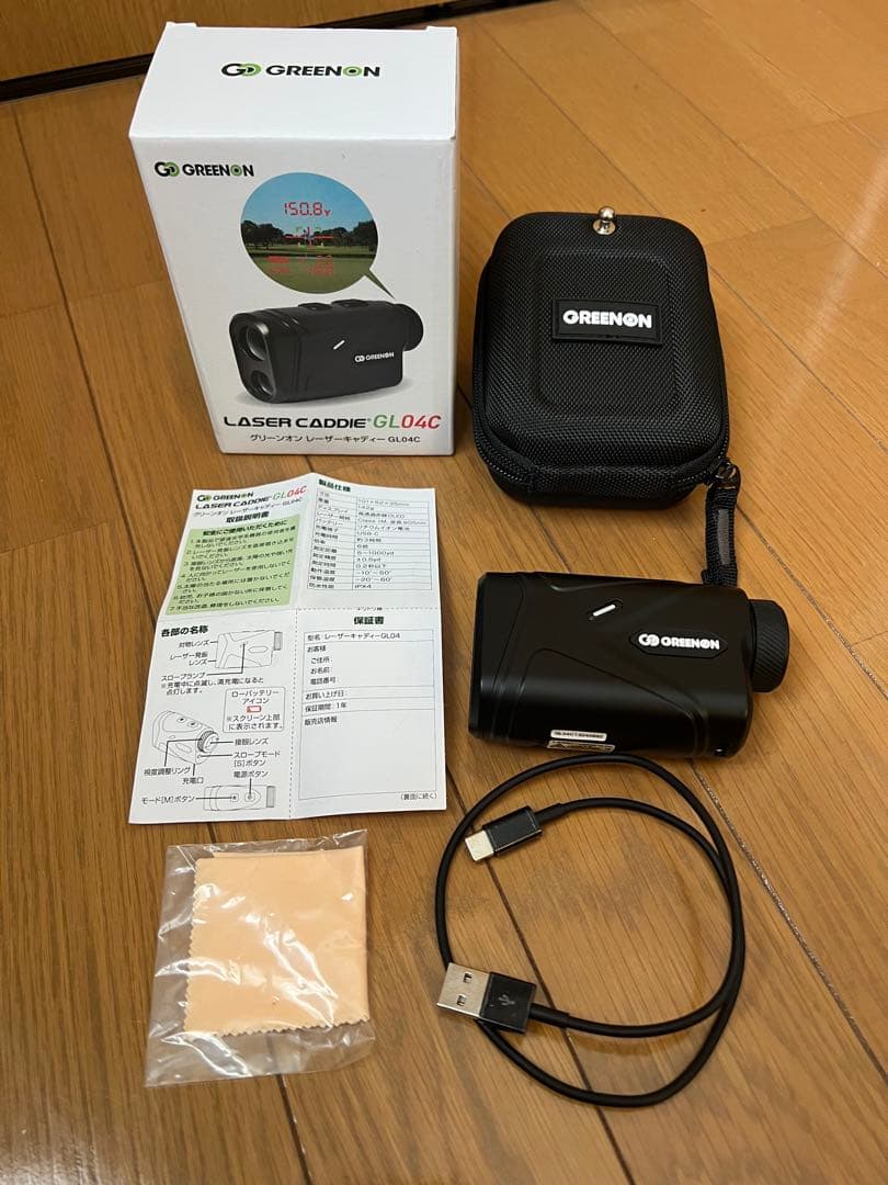 GREENON LASER CADDO GLO4C ゴルフ用距離計 GREENON（グリーンオン） レーザーキャディGL04 ゴルフ用レーザー距離