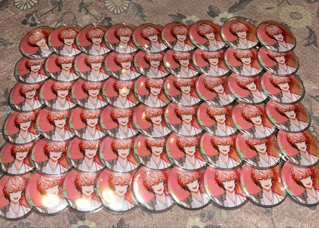 赤城ウェン　スイパラ　缶バッジ　まとめ売り にじさんじ 赤城ウェン アジアトラベル 缶バッジ 2023 まとめ売り 86点