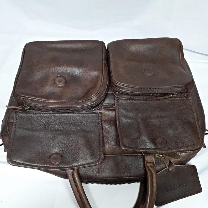 L.L.Bean レザー ビンテージ 2way 旅行 ショルダー ボストンバッグ