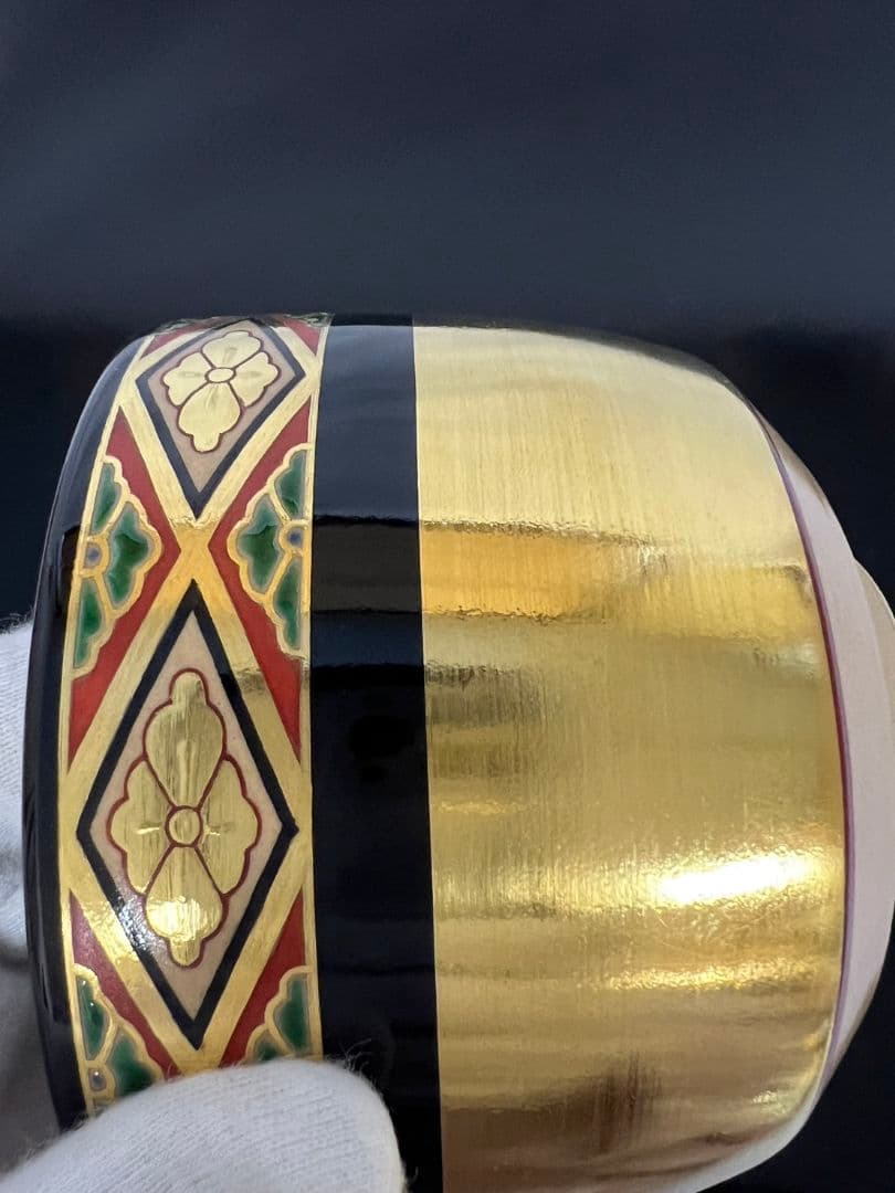 茶碗 『色絵花菱之図』 高橋道八 茶道具 - メルカリ