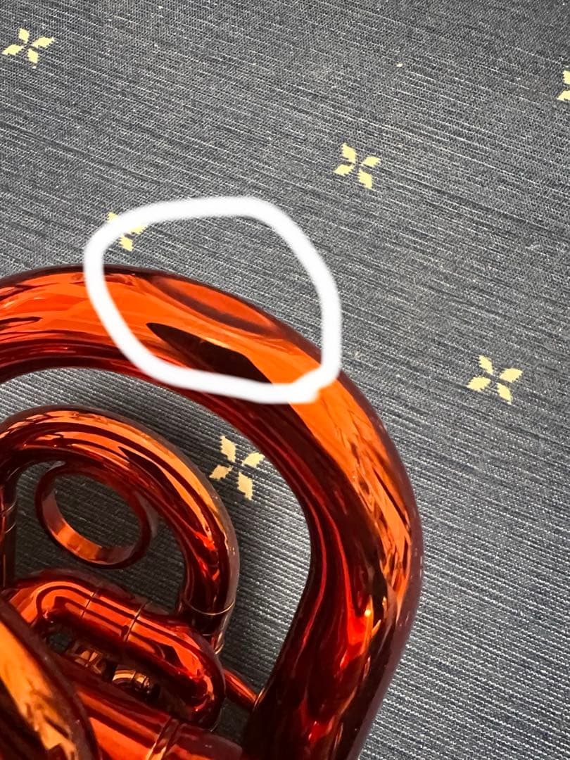 ジュピターポケットトランペットJPT-416　ケース・マウスピース付き