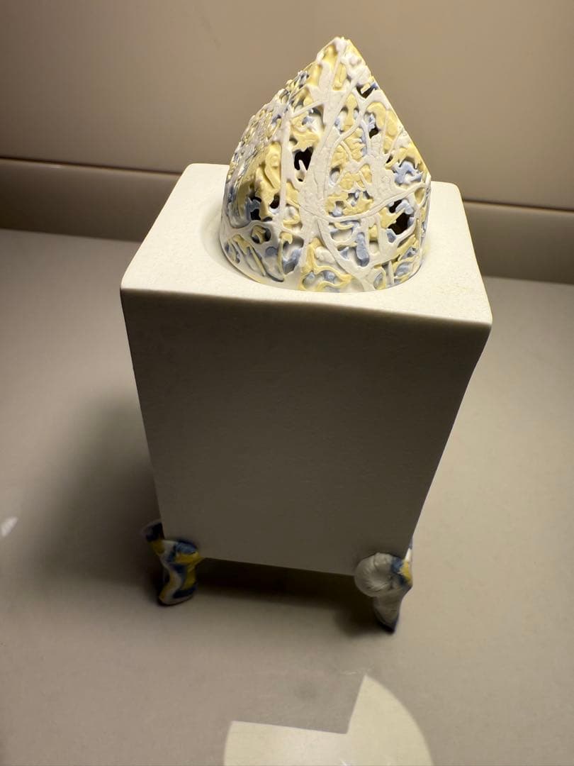 長江重和（NAGAE Shigekazu）作　香炉「かたち香る」 共箱・栞付き