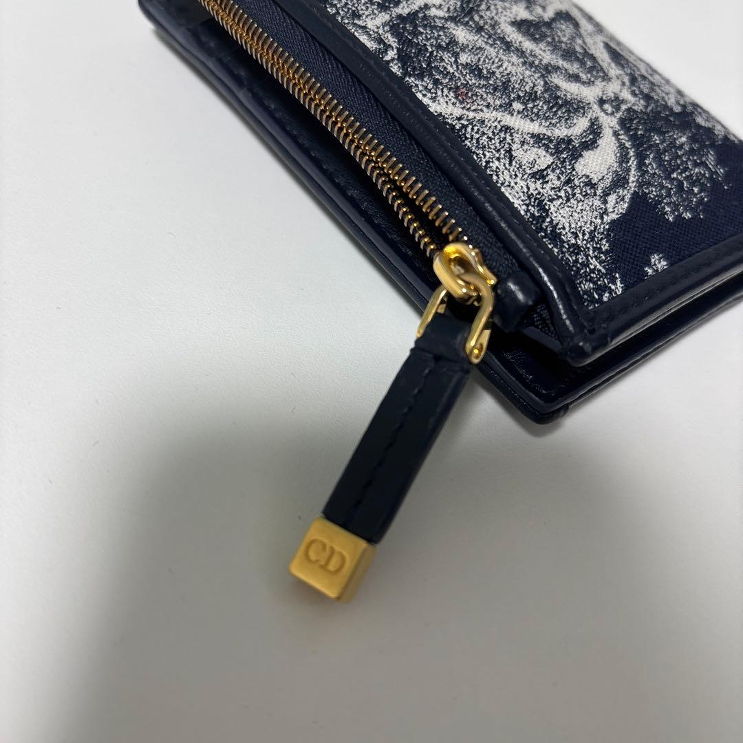 DIOR 財布　30 Montaigne Dahlia ウォレット　ダリア