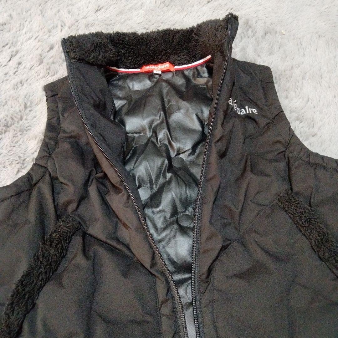 マリクレール♡2way♡中綿/ワンピース♡ベスト♡M　ゴルフ/スポーツ/テニス