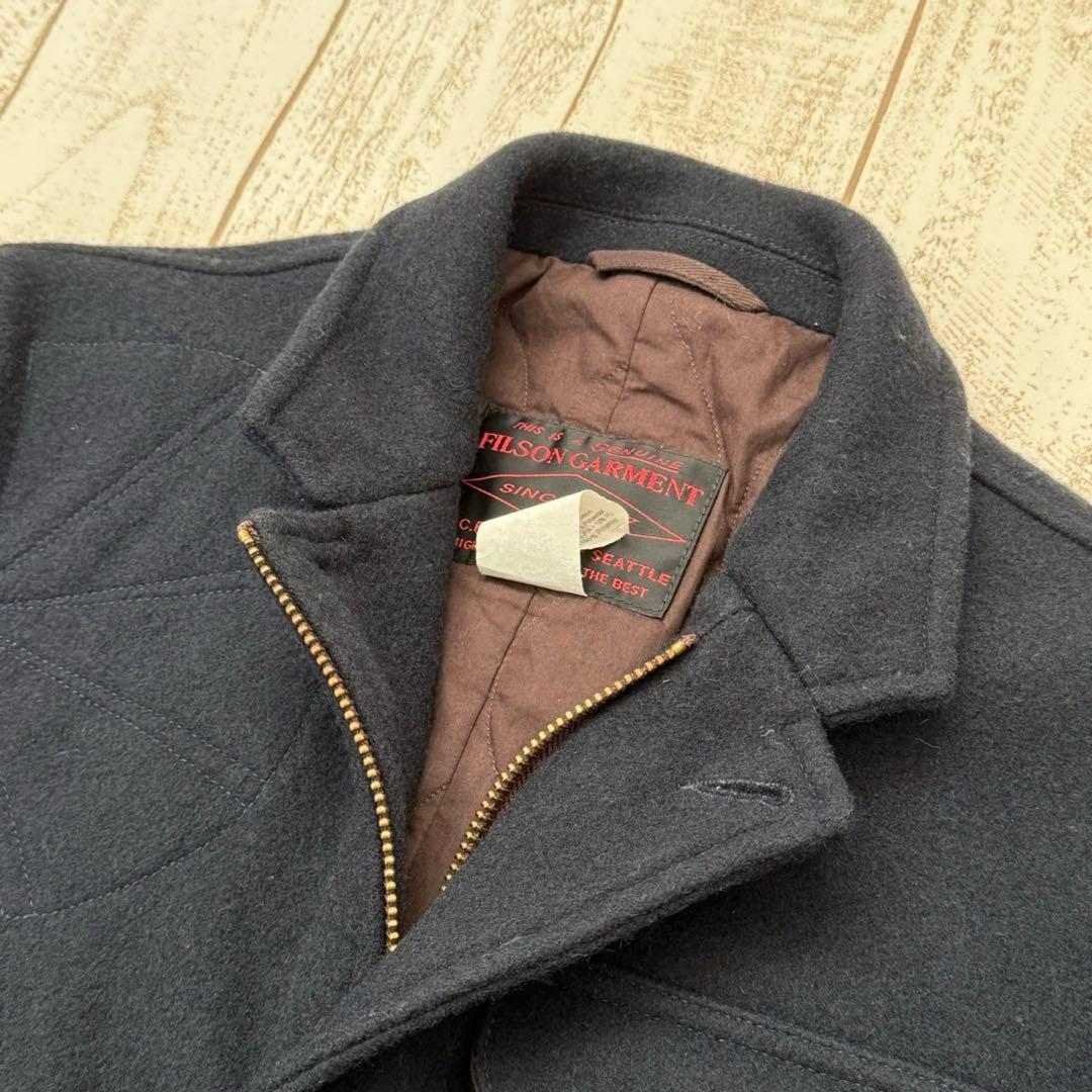 イタリア製【フィルソン】ブラックレーベル　レイルロードマンズコート　マッキーノ