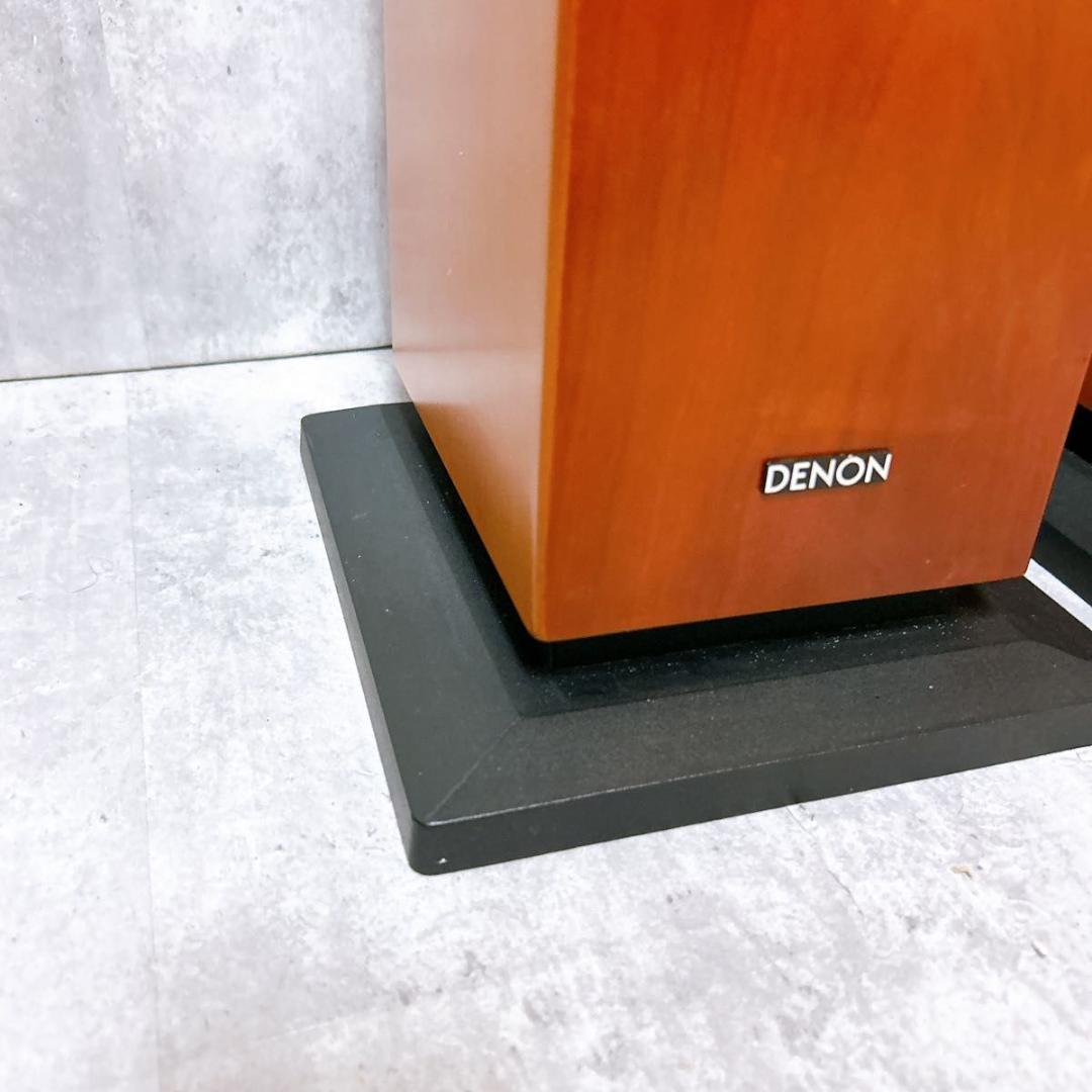 DENON デノン SC-T33SG トールボーイ スピーカー ペア 木目