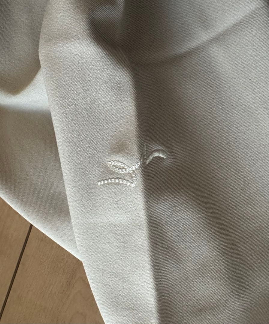 ストレッチツイル/グログランジャケット M グレージュ