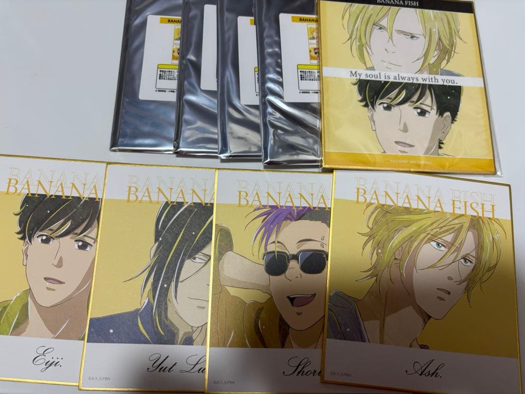 BANANA FISH トレーディング Ani-Art 第3弾ミニ色紙 - メルカリ
