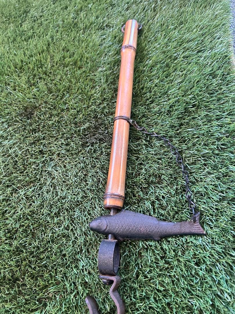 自在鉤 インテリア 民具 古道具 囲炉裏 レトロ