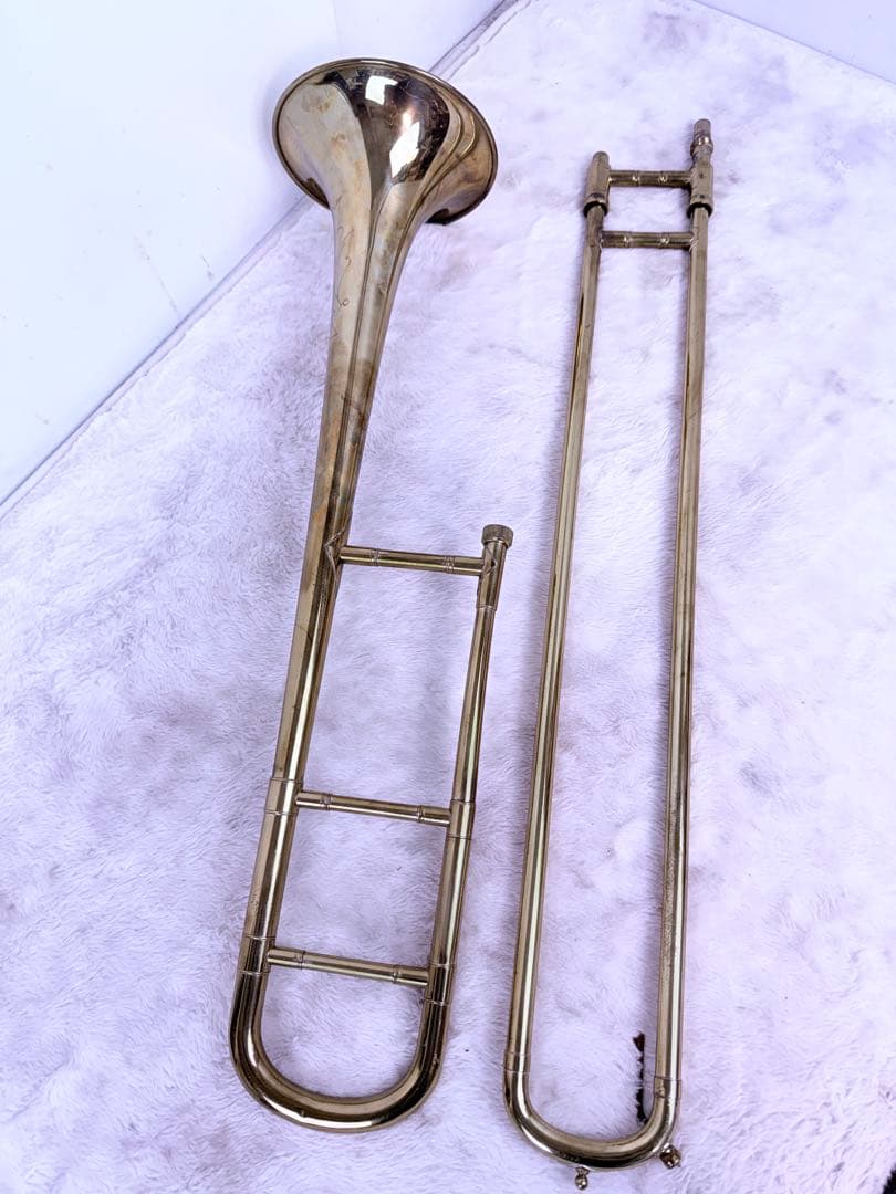 NIKKAN テナートロンボーン 純正NO.2マウスピース付 ケース有 - メルカリ