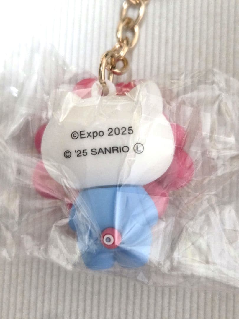 新品サンリオミャクミャクなりきり立体キーホルダーパステルカラー7種類コンプリート