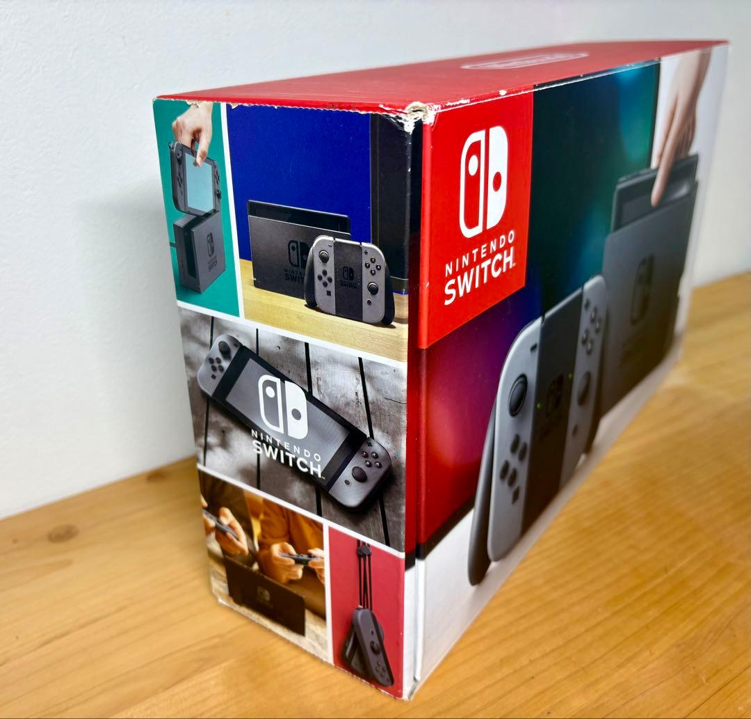 Nintendo Switch 本体 グレー Micro SD付き