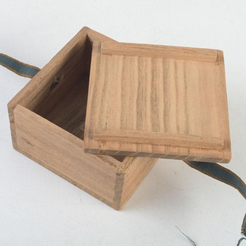 茶道具 安藤七宝焼 正倉院御物 双鳥文 香合 共布 共箱 V 9653