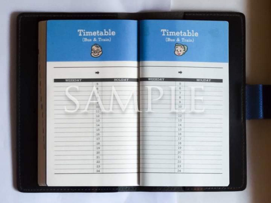 ミスタードーナツ オサムグッズ「原田 治 スケジュール帳（1997年製）」