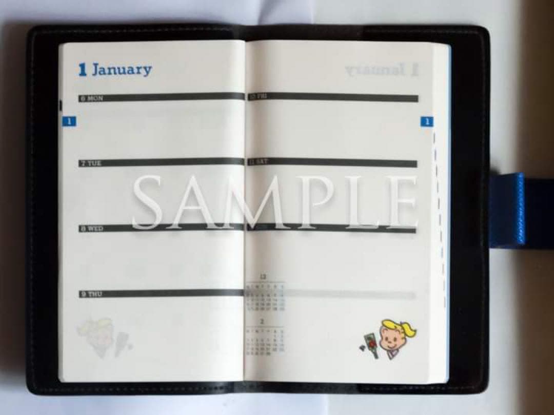 ミスタードーナツ オサムグッズ「原田 治 スケジュール帳（1997年製）」