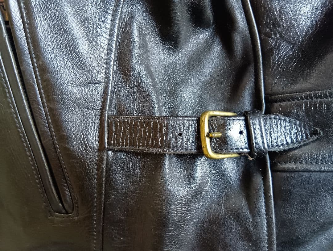 フェローズ レザー・ジャケット（馬革） ブラック サイズ 40（メンズL）