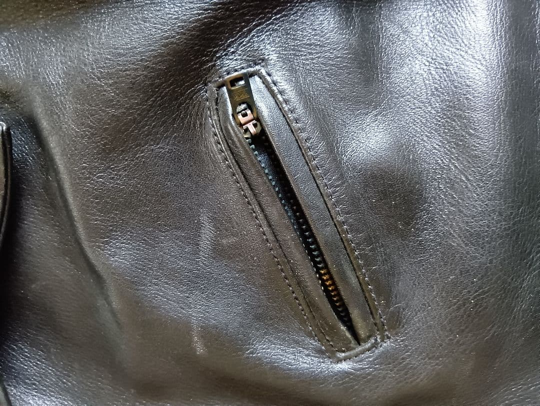 フェローズ レザー・ジャケット（馬革） ブラック サイズ 40（メンズL）